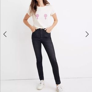 Madewell 10” high rise skinny